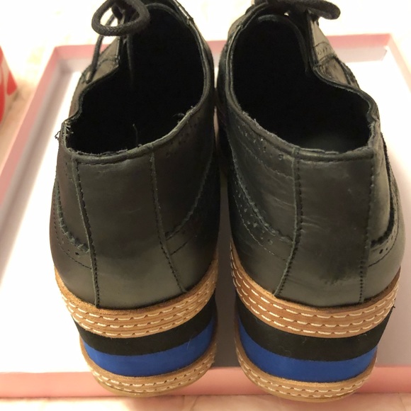 Jeffrey Campbell Ad-Man platform leather shoes 11 - Picture 5 of 9